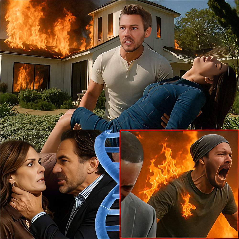 HOT SHOCKING UPDATE!! Luna burns down the cliff house, Steffy faints from smoke but Liam is there | Bold and Beautiful