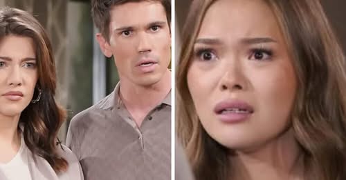 BREAKING: Finn’s homecoming from the hospital turns into total chaos when he finds daughter Luna cornering Steffy and blaming her for destroying their father-daughter bond!