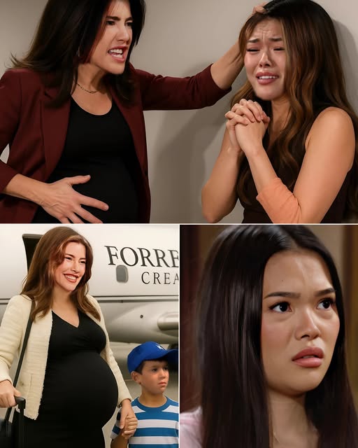 Steffy’s Pregnancy Shocker! She Confronts Luna With SIX Explosive Words