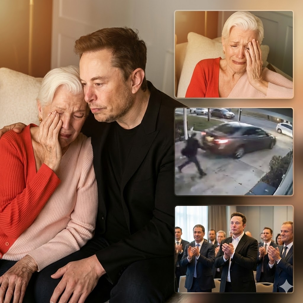 “SAD NEWS: “Maye Musk cries as she shares her heartbreaking loss: A painful goodbye”  “