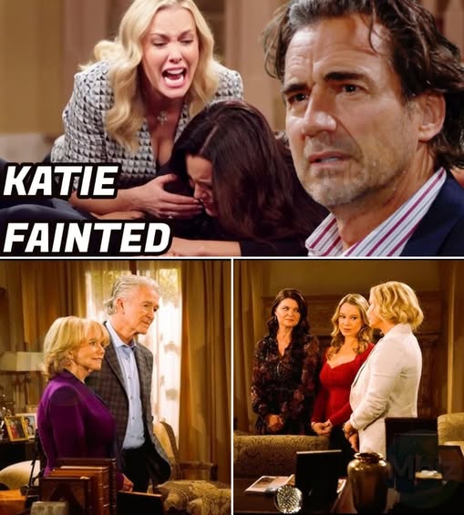 DEVASTATING MOMENT! Katie COLLAPSES After Brooke Spits 7 CRUEL WORDS — Logan Family LEFT IN SHOCK! | B&B Spoilers