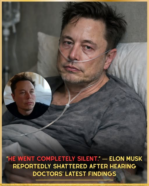“Even Elon Musk, the billionaire known for bold moves, was left speechless and shaken by the latest medical update  📌 Full story in the comments 👇”