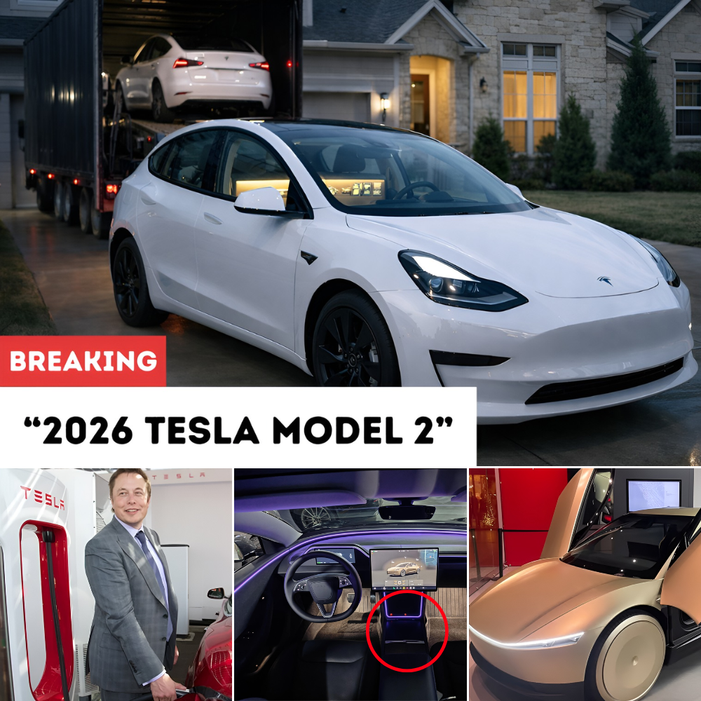 🚨 BREAKING: 2026 Tesla Model 2 ($15,990) Delivered — And What’s Hidden Inside Has the Industry Shaken
