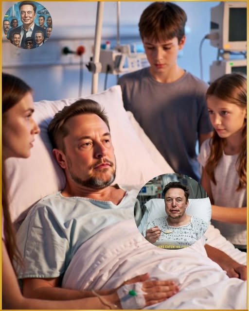 EVEN HIS CLOSEST FRIENDS ARE AFRAID… Elon Musk has been MOVIETLING in a hospital bed for DAYS — And NO ONE DARES TO SAY WHAT THEY REALLY THINK”