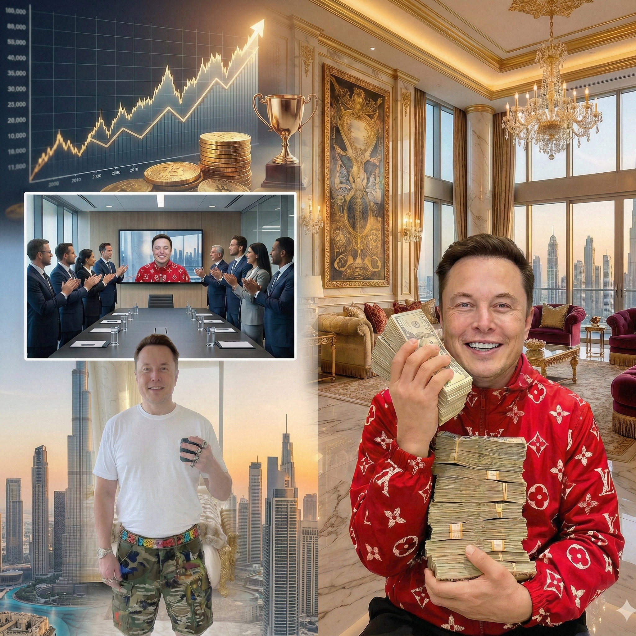 P1.Alleged leaked images said to show a more private and strikingly unconventional side of Elon Musk are circulating online, leaving many people stunned..P1