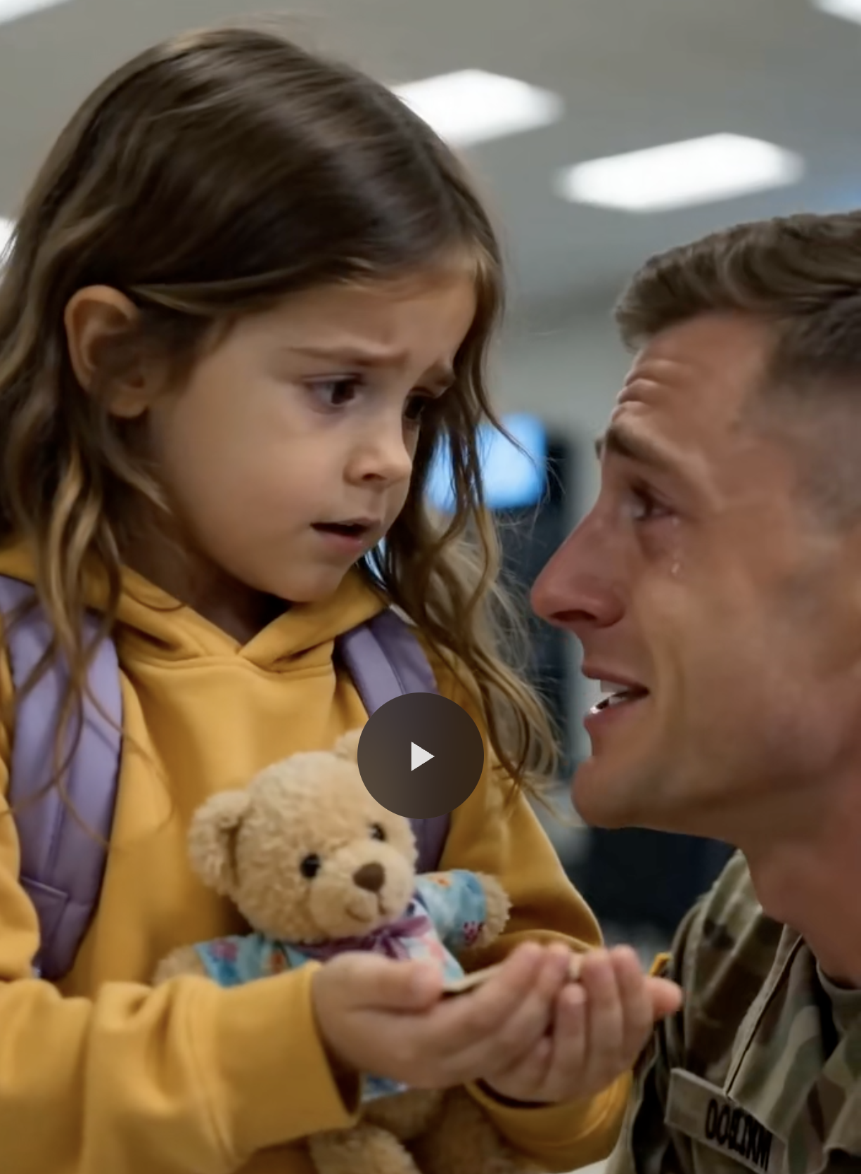The Soldier Who Wasn’t Her Daddy